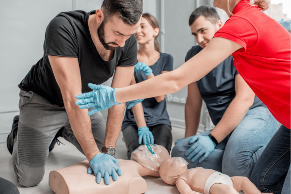 first aid training courses