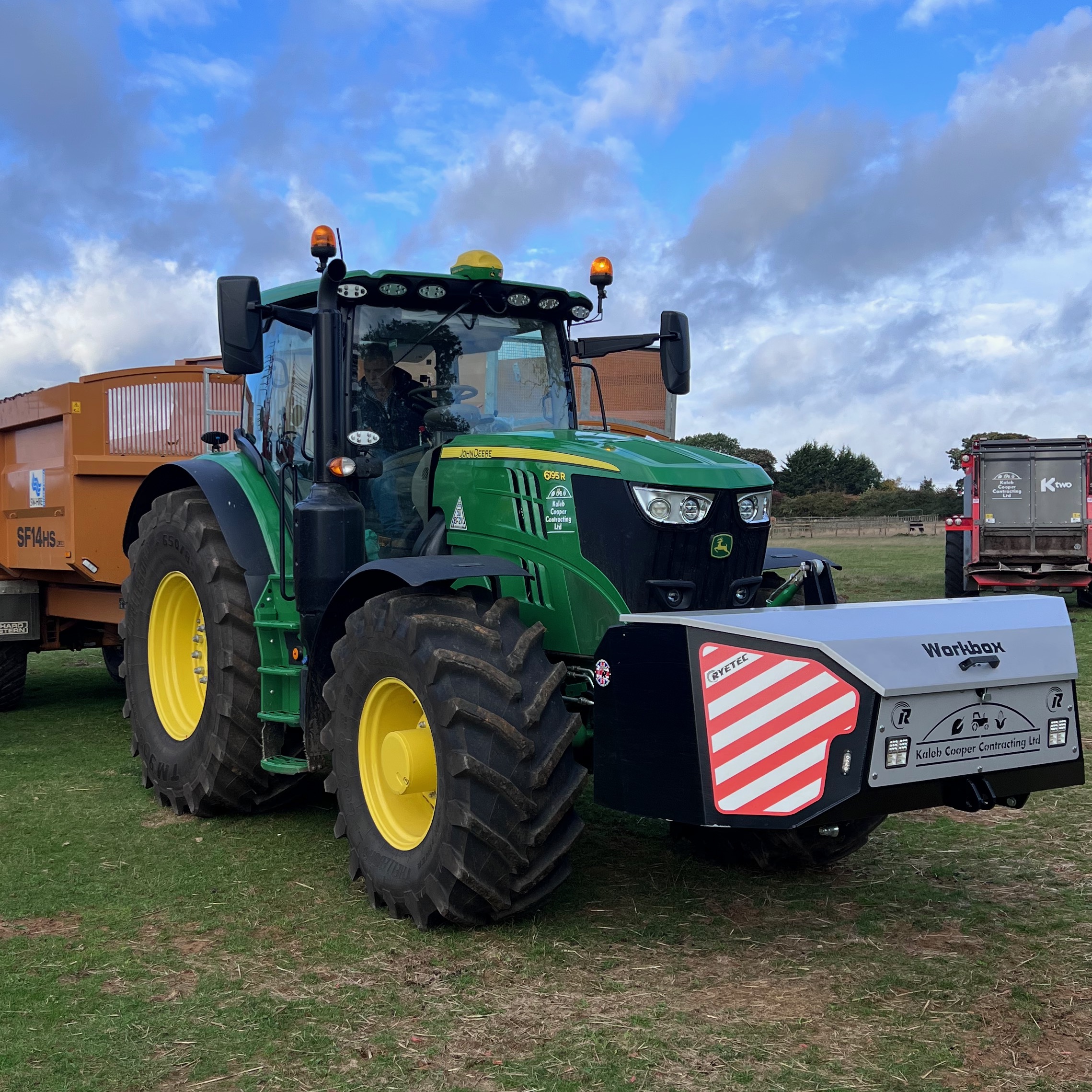 NPORS Tractor training for Kaleb Cooper Contracting delivered by Tuppco.