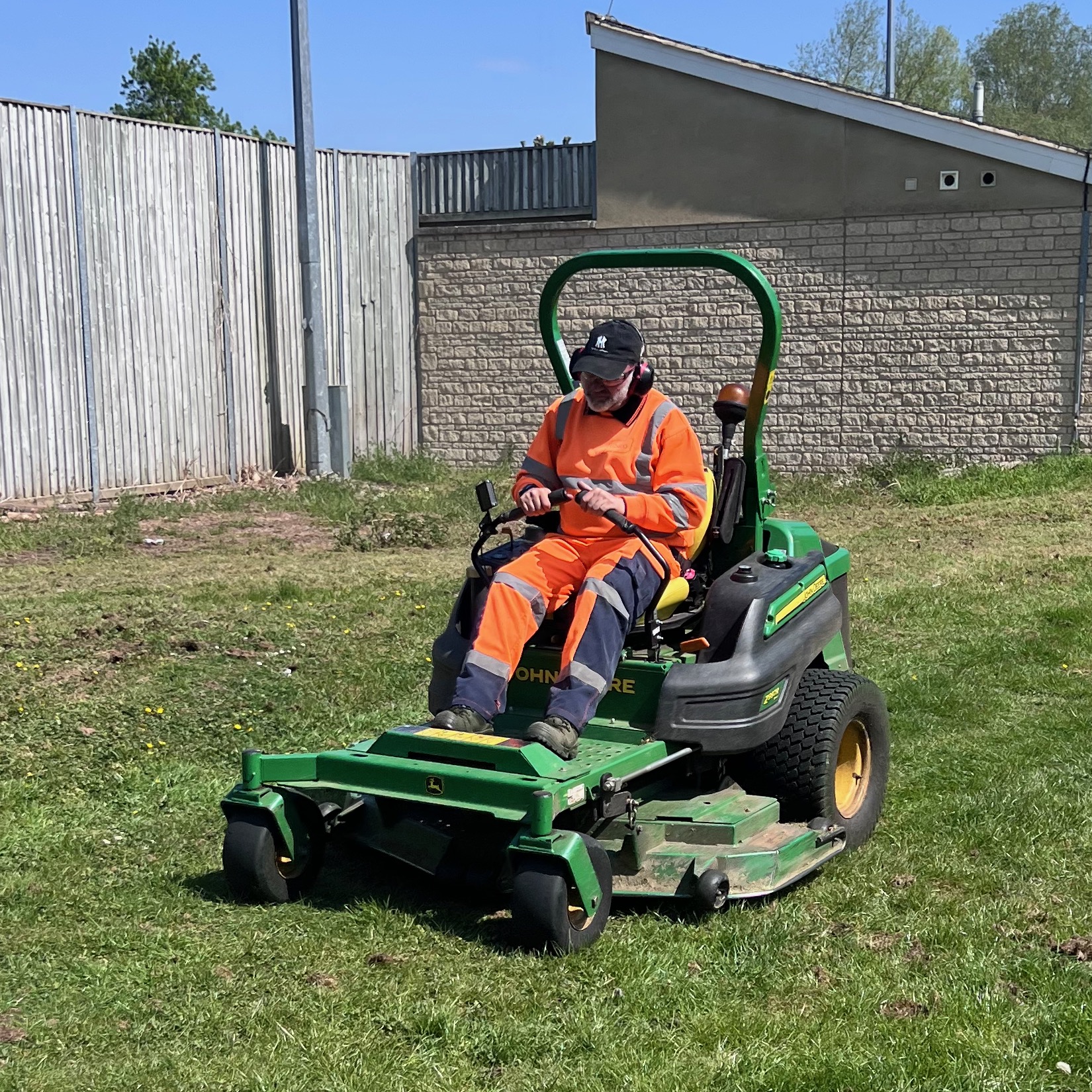 Lantra Ride-on Mower Training Delivered by Tuppco in Somerset.