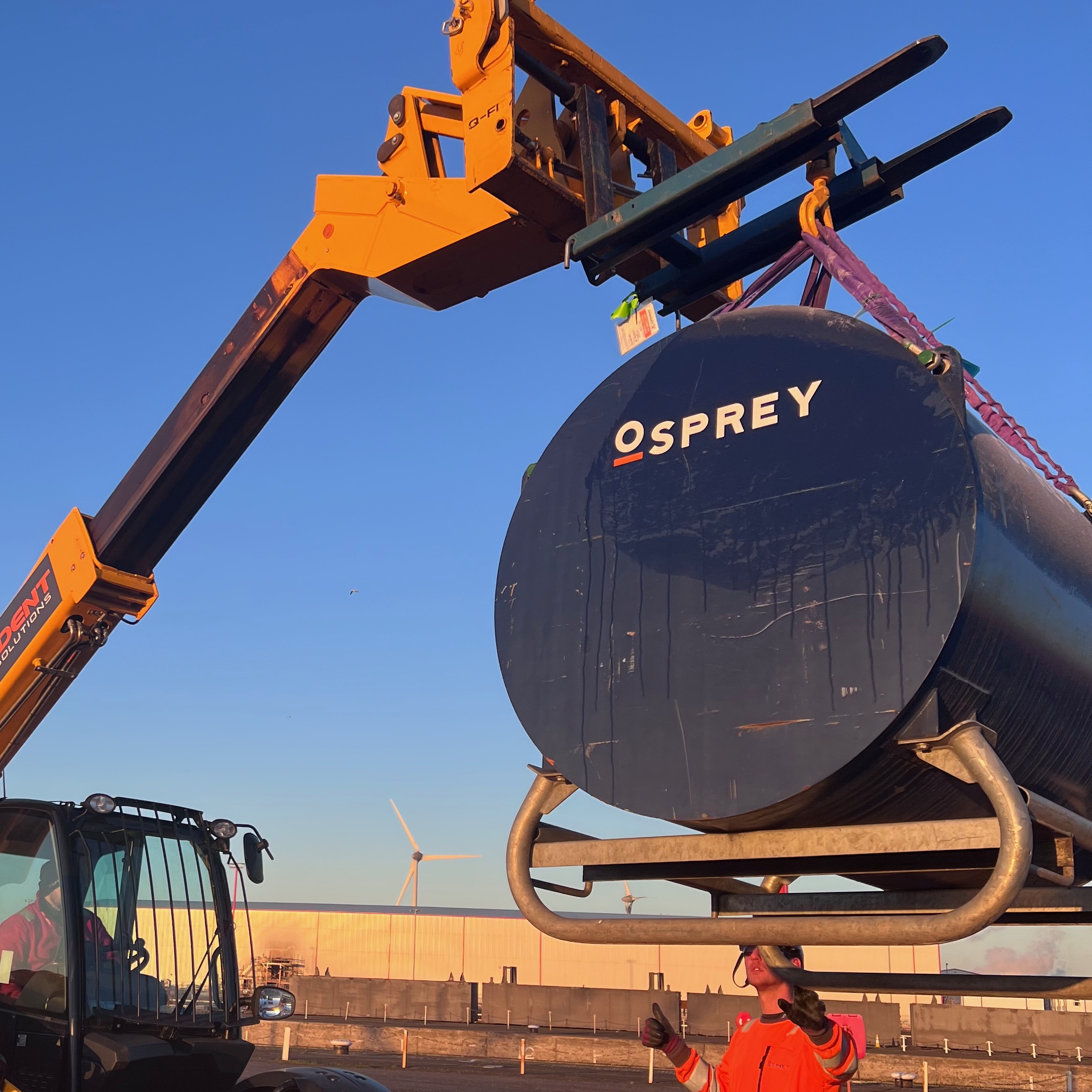Telehandler Suspended Loads Training by Tuppco.