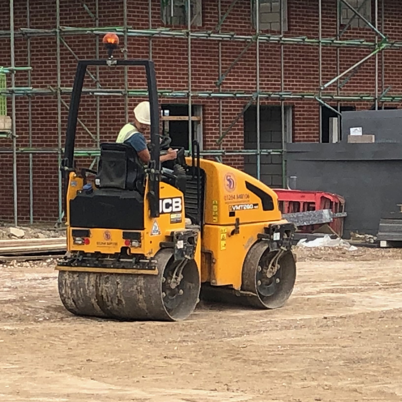 Lantra Ride On Roller Training Delivered by Tuppco across the southwest of the Uk