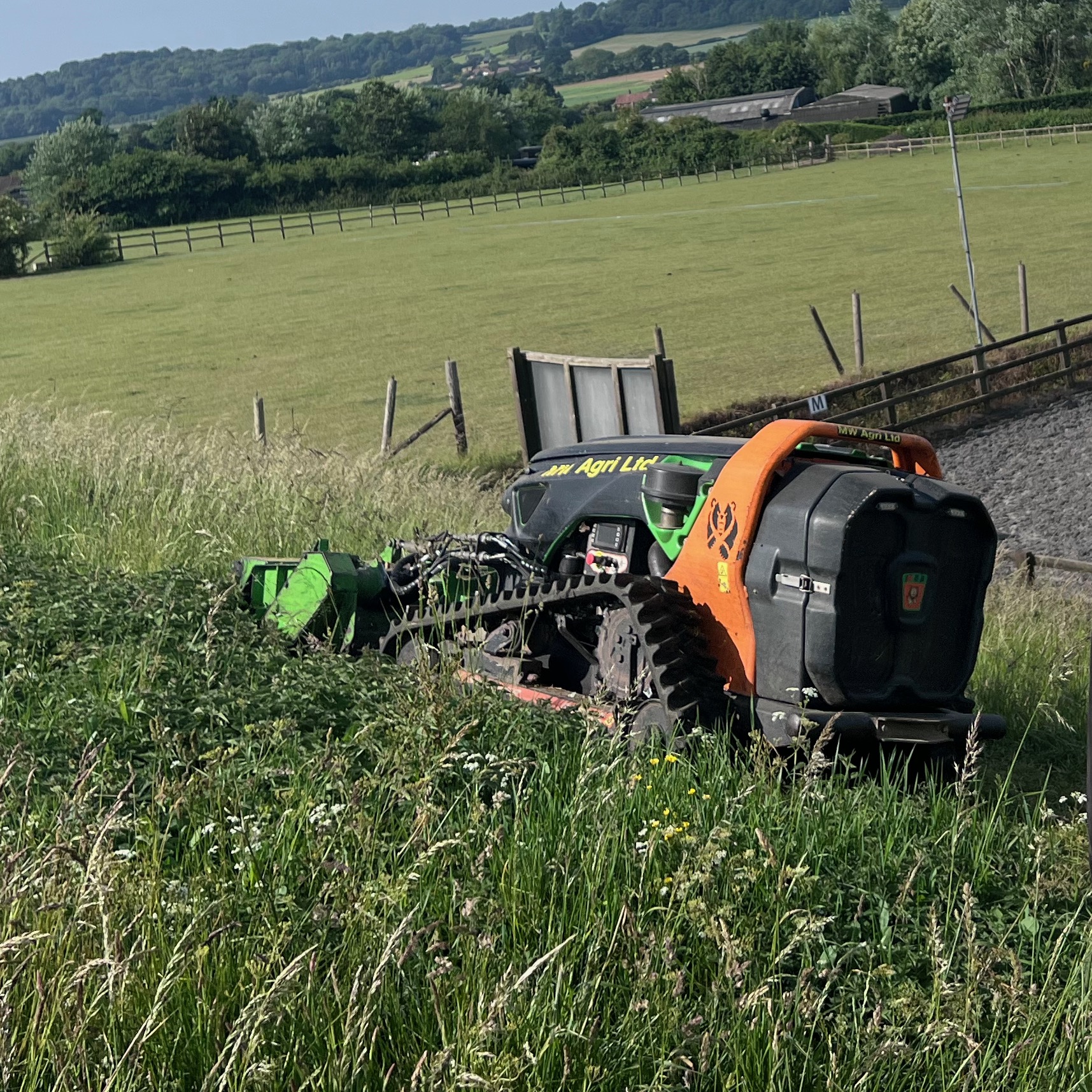 NPORS Remote Mower Training Course Delivered by Tuppco Nationwide.