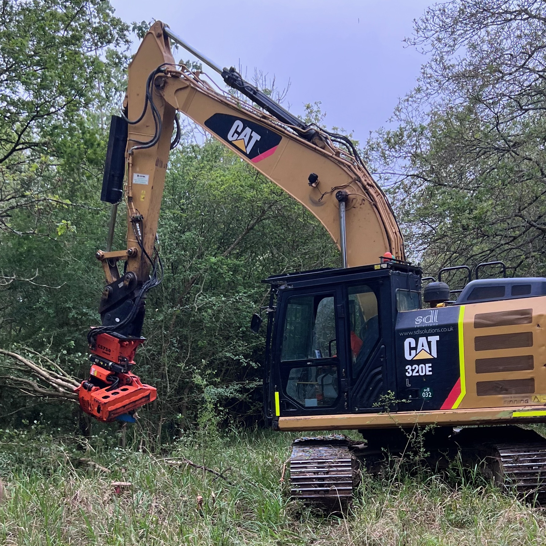 Tuppco Delivers On-Site NPORS Excavator with Grapple Saw Training in Northamptonshire