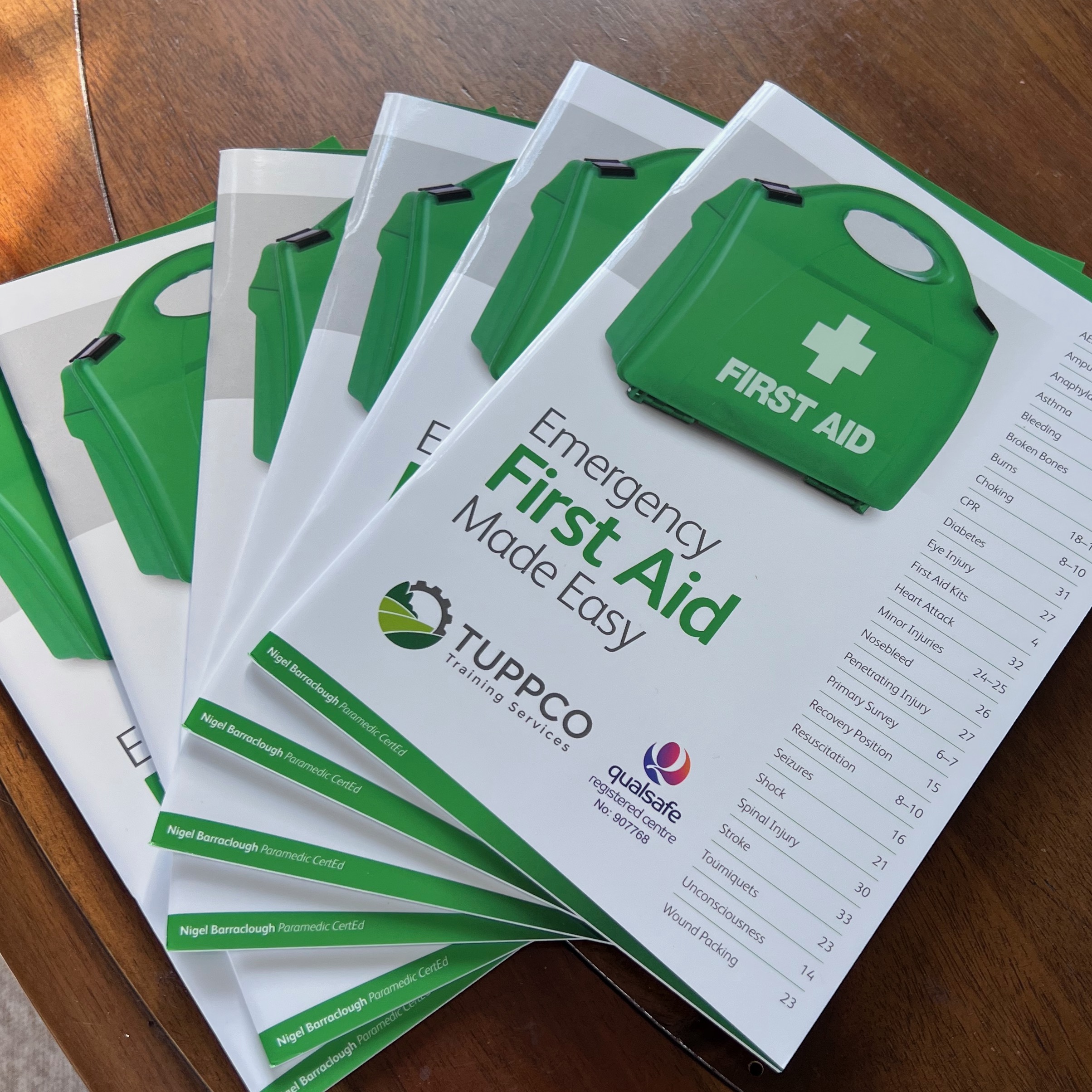 First Aid Courses Delivered by Tuppco Nationwide.