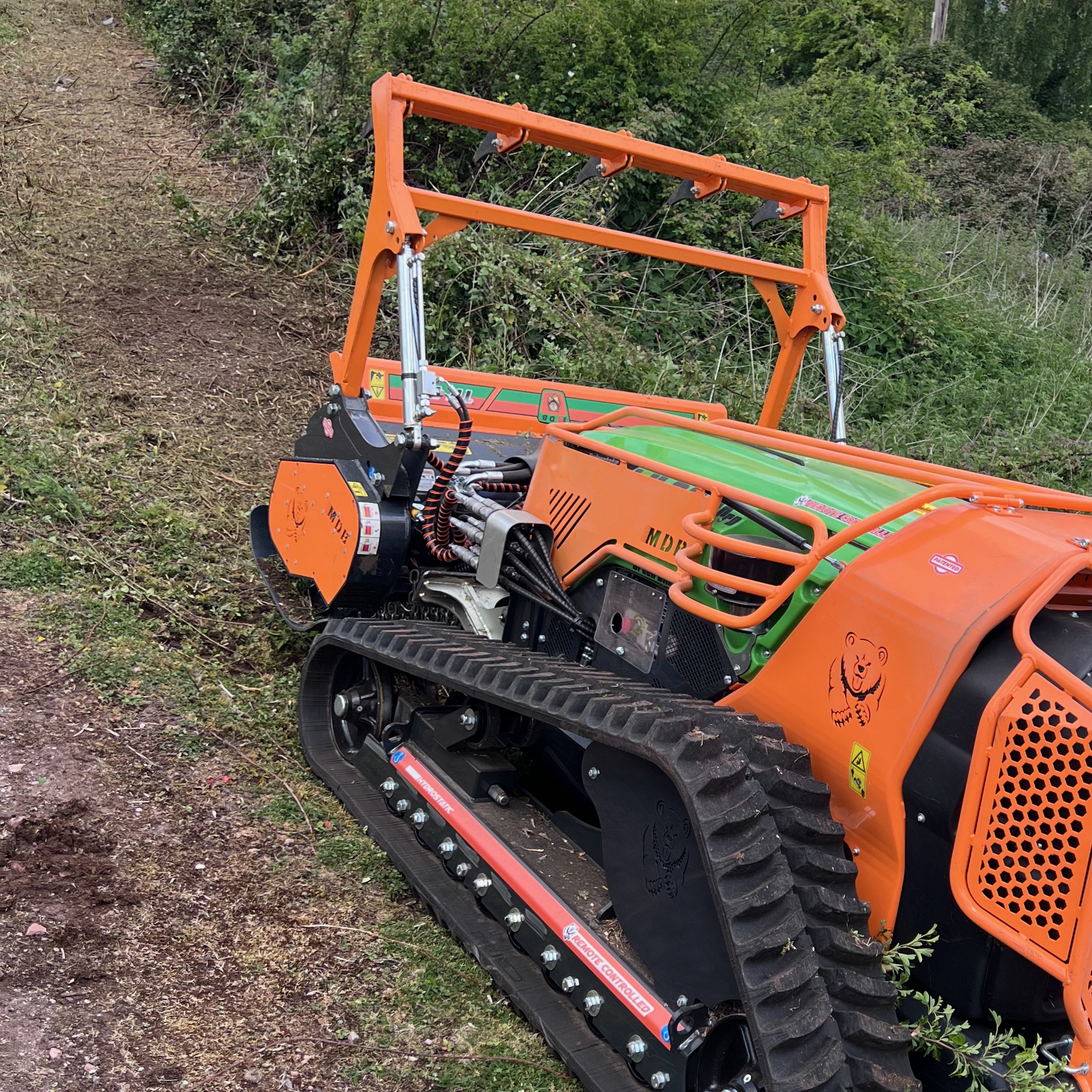 Tuppco Delivers Successful 1-Day Lantra Remote Controlled Mower Training Course in Berkshire