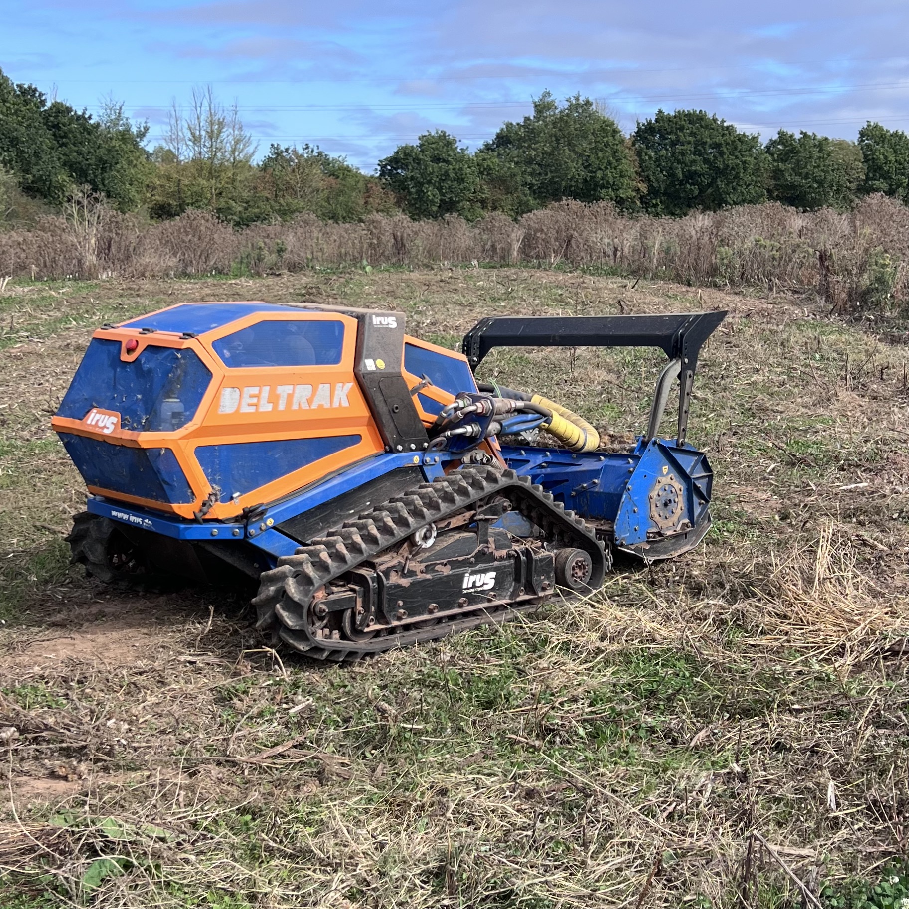 Remote controlled Mower training delivered by Tuppco in Devon